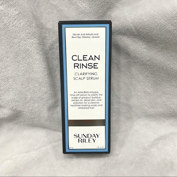 NIB Sunday Riley Clean Rinse Clarifying Scalp Serum with Niacinam Rose C… - Picture 5 of 9